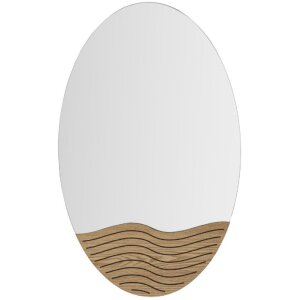 Mauro Ferretti lustro ścienne linie 50x1,5x80 cm naturalne