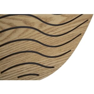 Mauro Ferretti lustro ścienne linie 50x1,5x80 cm naturalne