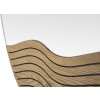 Mauro Ferretti lustro ścienne linie 50x1,5x80 cm naturalne