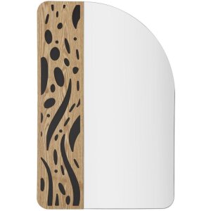 Mauro Ferretti lustro ścienne Terry 60x1x90 cm naturalny...