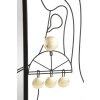 Mauro Ferretti lustro ścienne Eleanor 64,8x3,8x85 cm czarny