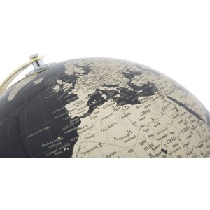 Mauro Ferretti Globe Gold Ø 25x34 cm czarne złoto