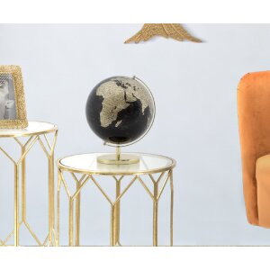 Mauro Ferretti Globe Gold Ø 25x34 cm czarne złoto