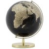 Mauro Ferretti Globe Gold Ø 25x34 cm czarne złoto