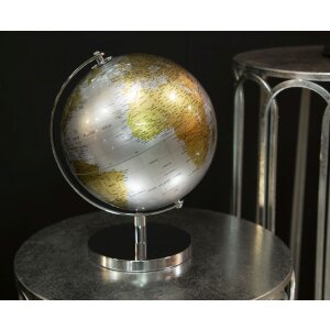 Mauro Ferretti globus Ø 20x28 cm srebrny