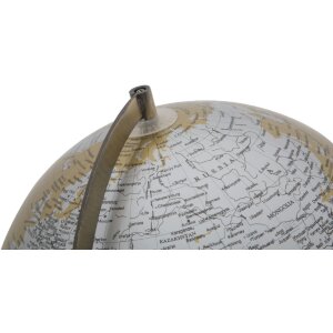 Mauro Ferretti Globe Orange z podświetleniem Ø 25x38 cm złoty srebrny