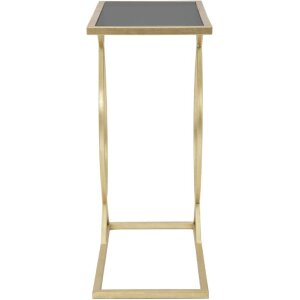 Stół rozkładany Mauro Ferretti 45,5x25,5x60 cm czarne złoto