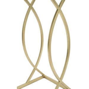 Stół rozkładany Mauro Ferretti 45,5x25,5x60 cm czarne złoto