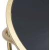 Mauro Ferretti stolik Ring Ø 40x80 cm czarne złoto