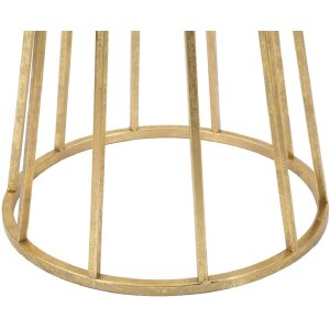 Mauro Ferretti stolik boczny Stick Glam Ø 38x100 cm złoty