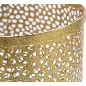 Stojak na parasole Mauro Ferretti Holes Glam Ø 24x43 cm złoty