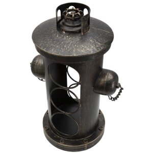 Mauro Ferretti przemysłowy uchwyt na butelkę 35x25x50 cm ciemny