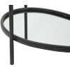 Mauro Ferretti stolik boczny Maycos 53,3x36,8x58,4 cm czarny