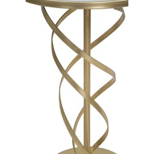 Mauro Ferretti stolik boczny Glam Spiral Ø 38x61,5 cm złoty