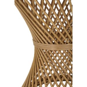 Mauro Ferretti stolik boczny rattan Ø 48x56 cm naturalny