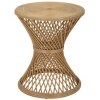 Mauro Ferretti stolik boczny rattan Ø 48x56 cm naturalny