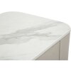 Mauro Ferretti stolik nocny beauty 60x40x47 cm kremowe złoto