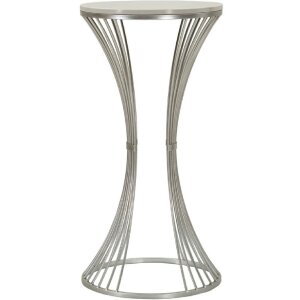 Mauro Ferretti Funnel stolik boczny Ø 40x79 cm srebrny