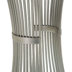 Mauro Ferretti Funnel stolik boczny Ø 40x79 cm srebrny