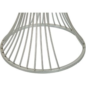 Mauro Ferretti Funnel stolik boczny Ø 40x79 cm srebrny