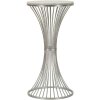 Mauro Ferretti Funnel stolik boczny Ø 40x79 cm srebrny