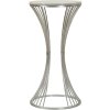 Mauro Ferretti Funnel stolik boczny Ø 40x79 cm srebrny