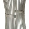 Mauro Ferretti Funnel stolik boczny Ø 40x79 cm srebrny