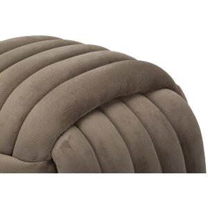 Taboret Mauro Ferretti Softy 45x45x45 cm szary