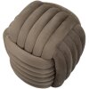 Taboret Mauro Ferretti Softy 45x45x45 cm szary