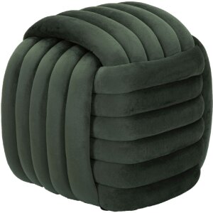 Stołek Mauro Ferretti Softy 45x45x45 cm zielony