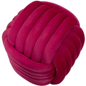Stołek Mauro Ferretti Softy 45x45x45 cm fuksja