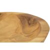 Mauro Ferretti Tipic miska dekoracyjna Ø 25x5 cm brązowa