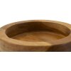Taca Erusi Simple Teak Ø 15x9,5 cm Brązowa tekowa z recyklingu Ręcznie robiona