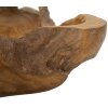 Mauro Ferretti miska dekoracyjna Narro 40x29x10 cm brązowa