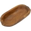 Mauro Ferretti miska dekoracyjna Narro 30x15x5,5 cm brązowa