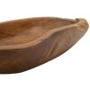 Mauro Ferretti miska dekoracyjna Narro 30x15x5,5 cm brązowa