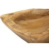 Mauro Ferretti Kutak miska dekoracyjna 25x19x7 cm brązowa