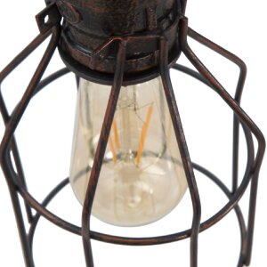 Mauro Ferretti lampa sufitowa Manhattan simple Ø13x41 cm ciemna