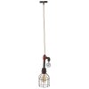 Mauro Ferretti lampa sufitowa Manhattan simple Ø13x41 cm ciemna