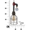 Mauro Ferretti lampa sufitowa Manhattan simple Ø13x41 cm ciemna