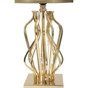 Mauro Ferretti lampa stołowa Glam X E27 Ø 30x52 cm kremowy złoty