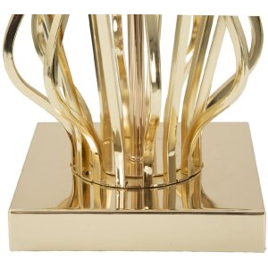 Mauro Ferretti lampa stołowa Glam X E27 Ø 30x52 cm kremowy złoty