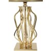 Mauro Ferretti lampa stołowa Glam X E27 Ø 30x52 cm kremowy złoty
