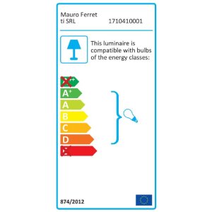 Mauro Ferretti lampa stołowa Glam Flush E27 Ø 30x58 cm kremowy złoty