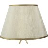 Mauro Ferretti lampa stołowa Glam Flush E27 Ø 30x58 cm kremowy złoty