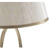 Mauro Ferretti lampa stołowa Glam Flush E27 Ø 24x47 cm kremowy złoty