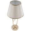Mauro Ferretti lampa stołowa Glam Flush E27 Ø 24x47 cm kremowy złoty