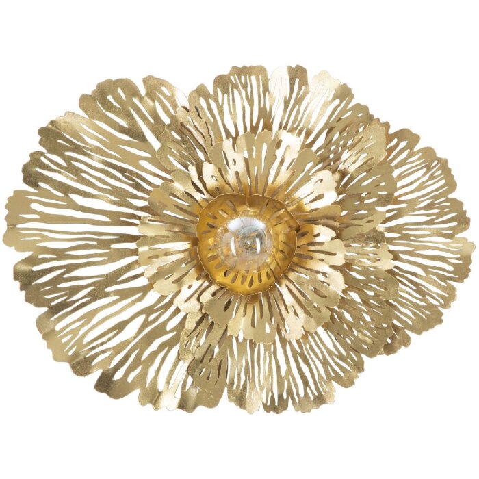 Mauro Ferretti lampa ścienna Ibis E27 56,5x12x42,5 cm złota