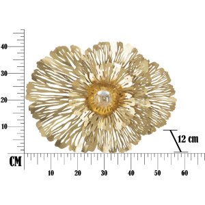 Mauro Ferretti lampa ścienna Ibis E27 56,5x12x42,5 cm złota