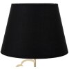 Mauro Ferretti lampa stołowa Glam Harts E27 Ø 30x54,5 cm czarne złoto